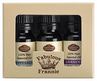 100% Pure Essential Oil Set - Peppermint, Sweet Orange, Lavender - Great for Aromatherapy