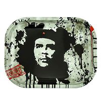 NeraNena Metal Rolling Tray 7"x5.5" (Black-Lite)