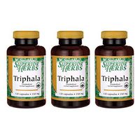 Swanson Triphala (Standardized) 250 Milligrams 120 Capsules (3 Pack)