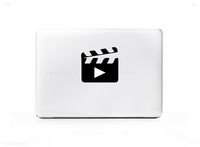 Movie Clapper Action Sticker Decal for For MacBook Pro, PC, Laptop, Window, Car, or Wall