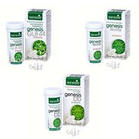 Pack of 3 Probiotics: Genesis Bifidobacterium Complex BB Probiotic 30 Capsules of 240 mg, Genesis GLB44 Probiotic 30 Capsules of 240 mg and Genesis Biomix Probiotic 30 Capsules of 240 mg