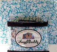 'NUGGLEBUDDY Moist Heat & Aromatherapy Organic Rice Pack for Microwave. "Hibiscus Waves" Fabric with "SWEET LAVENDER" Aromatherapy. GREAT GIFT IDEA! See Many Other 'NuggleBuddy Selections by Searching for NUGGLEBUDDY under "All Departments."