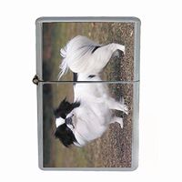 Dog japanese chin Dual Torch Lighter