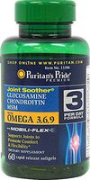 Puritan's Pride Glucosamine, Chondroitin & MSM with Omega 3, 6, 9-60 Softgels