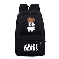 Mzshubao We Bare Bears Backpack-Kids School Backpack Lightweight School Bags Laptop Bag-Backpack for Outdoor,Travel