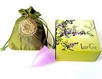 Luna Cup by Ferayco Menstrual, 1 Large Period Cup with Carry Bag