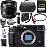 Fujifilm X-Pro2 Mirrorless Digital Camera (Body Only) 16488618 + Fujifilm XF 23mm f/1.4 R Lens 16405575 + NP-W126 Lithium Ion Battery + Sony 64GB SDXC Card + Carrying Case + Tripod + Flash Bundle