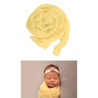 AMOS and SAWYER Cheesecloth Wrap, Hand Dyed, 36"x72" (Before Dying), Grade 50 Cheesecloth, Newborn Baby Layer Photography Prop (Lemon Yellow)