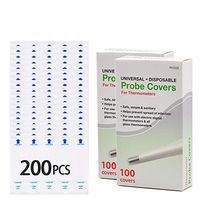 Digital Thermometer Probe Covers Basal Universal Covers for Oral Armpit Rectum Baby Adults Thermometer - Disposable, Sterile, Sanitary (200)