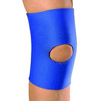 OTC KidsLine Knee Sleeve, Open Patella, Neoprene, Blue, Medium