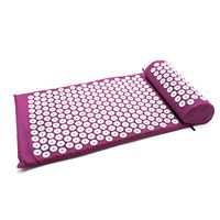 lipiny Acupressure Mat Pillow Set Acupuncture Mat Spike Yoga Mat for Massage Wellness