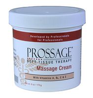 Prossage Massage Cream for Deep Tissue Massage and Therapeutic Massage,Topical Pain Reliever for Soft Tissue Mobilization, Trigger Point Therapy, Sore Muscles, Joint Pain Relief,6 Ounce Jar(Pack of 6)