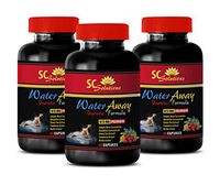 Fat Loss Muscle gain - Water Away Pills Natural Formula 700MG - Green Tea Detox - 3 Bottle (180 Capsules)