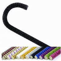XIHAA Velvet Sequin Reflective Jazz Dance Crutch Props Dance Balance Practice Straight Stick Belly Danceflower Stick Adult Cane(10 Roots)