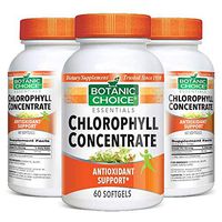 Botanic Choice Chlorophyll Concentrate - Adult Daily Supplement - Delivers Beneficial Antioxidants Helps Detox The Body Promotes Cleansing and Deodorizing Supports Proper Digestion
