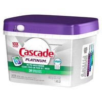 Cascade Platinum ActionPacs Fresh Scent Dishwasher Detergent (39 Action Pacs)