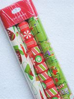 Trim A Home 3 Rolls Gift Wrap (180 SQ FT)