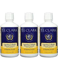 T.J. Clark Legendary Colloidal Mineral Formula 32 fl. oz. (3 Pack) by T.J. Clark