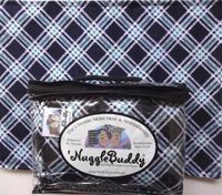 'NUGGLEBUDDY New! Microwavable Moist Heat & Aromatherapy Organic Rice Pack-Cold Pack. Lovely Diagonal Plaid Flannel Infused with LAVENDER & LEMONGRASS Aromatherapy! The Perfect Gift!