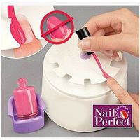 GOODOT Manicure Tools Nail Perfect Kit Nail Instrument Smear Nail Polish Assisting Artifact Tool Set Hand and Foot Nail Care Artifact Nail Polish Glue Model Spill Proof Manicure Protector Tools