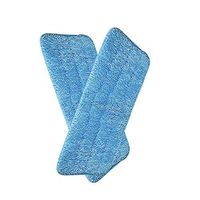Microfiber Spray Mop Replacement Heads, Replacement Mop Pads for Wet Dry, Suitable for Kitchen Grease Cleaning, Reusable Washable (Blue, 2 Pack)