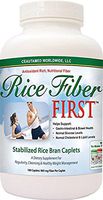 Greens First Stabilized Rice Bran Caplets, 180 Count