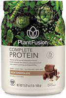 PlantFusion Complete Plant Based Pea Protein Powder, Non-GMO, Vegan, Dairy Free, Gluten Free, Soy Free, Allergy Free w/Digestive Enzymes, Dietary Supplement, Chocolate, (15 Servings) 1 Pound