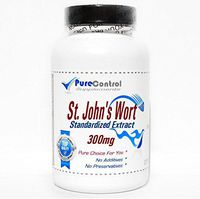 St. John's Wort Standardized Extract 300mg // 100 Capsules // Pure // by PureControl Supplements