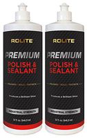 Rolite Premium Polish & Sealant (32oz) One-Step, Wax Free, No Harsh Abrasives, No Acids/Solvents, Safe for All Auto Finishes Domestic & Foreign 2 Pack