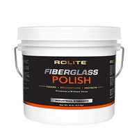 Rolite Fiberglass Polish (10lb) for Removing Water Spots, Staining, Oxidation & Hairline Scratches on Boats, Clearcoat, Acrylic and Polycarbonate