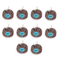 Polishing Accessories, 10pcs Durable Long Service Life Grinding Wheel Head Grinder Kit Metal Non Metal Surface Polishing Tool Accessories for Electric Drill