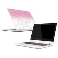 Mightyskins Skin Compatible with Lenovo Chromebook C330 (2018) - Marble Glitz | Protective, Durable, and Unique Vinyl Decal Wrap Cover | Easy to Apply, Remove, and Change Styles | Made in The USA