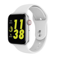 LDD OUTDOOR Smart Watch Bands, Fitness Tracker Watch with Heart Rate Monitor, IP67 Waterproof Pedometer. Sleep Monitor, Step Counter, Bluetooth for Android & iPhone,White