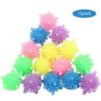 15 PCS Washer Balls Reusable Eco-Friendly Dryer Balls Colorful Solid Laundry Washing Balls Enhance Your Machine Cleaning Power