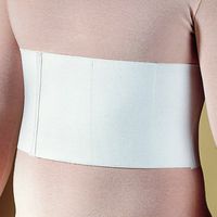 Men's Elastic Rib Belt Support Brace Chest Wrap for Cracked, Fractured, Broken Ribs Protection Compression and Support (Small)