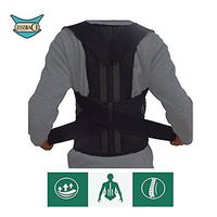 2.Comfortable Posture Corrector for Women & Men Adjustable Clavicle Brace for Upper Back Pain Support and Hunchback Correction S-XXL (XXL)