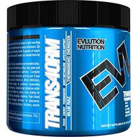 Evlution Nutrition Trans4orm Thermogenic Energizing Fat Burner Supplement, Increase Weight Loss, Energy and Intense Focus, 30 Servings (Blue Raz)