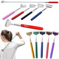 1PC Telescoping Back Scratcher Extendable Metal Telescopic Massager Extends 25"