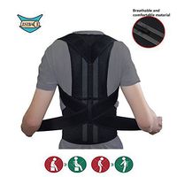 6.The Ultimate Posture Corrector for Women and Men | Unisex Braces Shoulders and Clavicle Support | Upper and Lower Back Supports | Body Therapy with No Pain S-XXL (M)