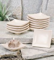 Deco Glow Small Candle Holder Sand