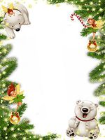 Christmas Fairy Polar Bear Stationery Printer Paper 26 Sheets