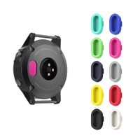 Fintie Garmin Fenix 5 / 5S / 5X Dust Plug, [10 Pack] Silicone Charger Port Protector Anti-dust Plugs Caps for Garmin Instinct/Fenix 5/5S/5X / Vivoactive 3 / Forerunner 935 Smartwatch, Multi Colors