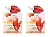 Set of Two Bath & Body Works Watermelon Lemonade Wallflowers Home Fragrance Refill Boxes (4 Wallflower Bulbs Total)