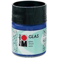 Marabu Glas Paint Dark Ultramarine 50 ML