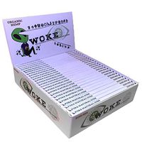 Woke Organic Hemp Rolling Paper King Size 25 Pack