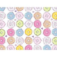 Donuts Forever 30" x 150' Gift Wrap Roll
