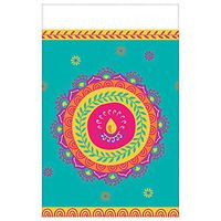 Diwali Festival of Lights Plastic Table Cover (1PC)
