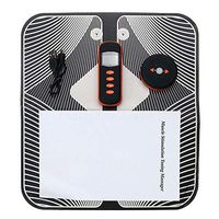 Alexsix EMS Foot Mat Massager, Circulation Feet Reflexology Deep Kneading Shiatsu Therapy Tool, Adjustable 6 Vibration Modes 9 Frequency Feet Muscle Massage Machine for Blood Circulation Improve