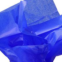 10ea - 20 X 26 Electric Blue Tissue Paper