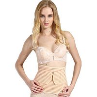 EUBUY Women Soft Comfy Postpartum Belt Post Partum Gridle Belly Binder Postnatal Delivery Back Support Waist Shaper Trimmer Tummy Slimmer Slimming Band - US Medium